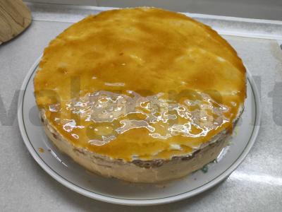 Tortas „Estherhazi“ su abrikosų džemu Žingsnis 9