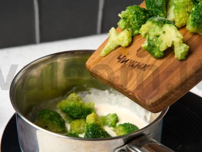 Makaronai su sūriu ir brokoliais Žingsnis 5