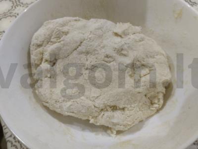 Kepiniai su obuoliais ir cinamonu orkaitėje Žingsnis 3