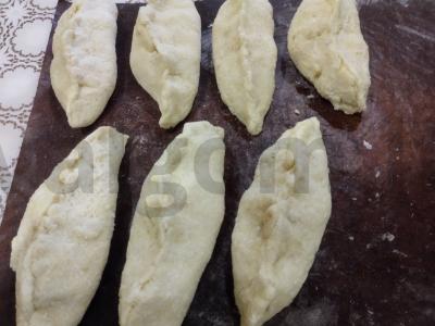 Kepiniai su obuoliais ir cinamonu orkaitėje Žingsnis 6