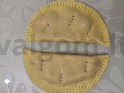 Sultingi čeburekai su mocarela Žingsnis 5