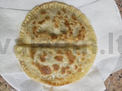 Sultingi čeburekai su mocarela Žingsnis 6