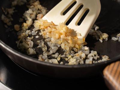 Bulvių krepšeliai su grybais Žingsnis 4