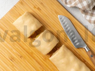 Šokoladiniai „Chelsea“ bandelės su cukatais Žingsnis 7