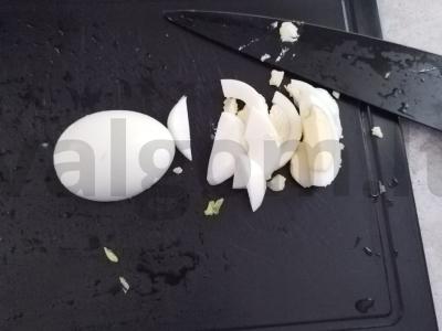 Salotos su Pekino kopūstu ir kukurūzais Žingsnis 2