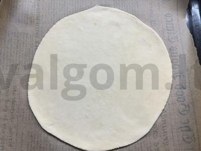 Pica su krevetėmis ir paprikomis Žingsnis 2