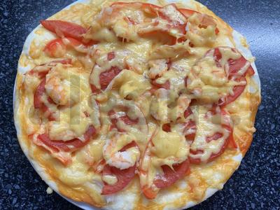 Pica su krevetėmis ir paprikomis Žingsnis 9