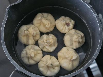 Namų sultingi khinkaliai su mėsa Žingsnis 6