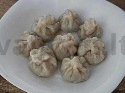 Namų sultingi khinkaliai su mėsa Žingsnis 7