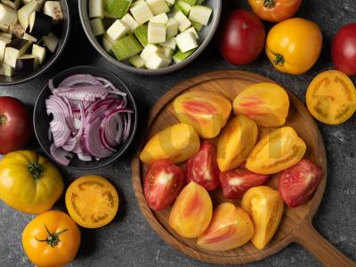 Makaronai su pomidorų padažu Žingsnis 1