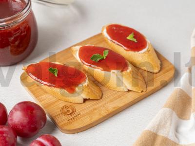 Slyvų džemas pagrindine nuotrauka