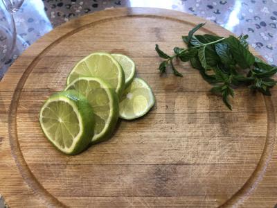 Mojito arbata su limetu ir mėta Žingsnis 4
