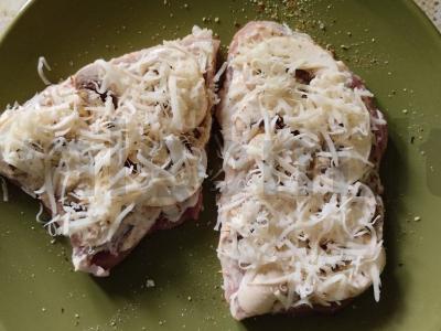 Kiauliena, kepta orkaitėje su pievagrybiais Žingsnis 4