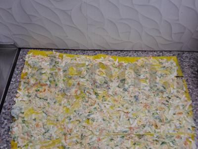 Užkandis iš lavašo šventiniam stalui Žingsnis 8