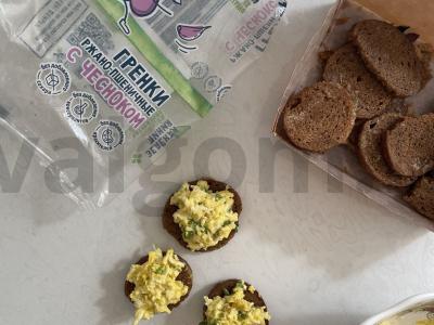 Užkandžių skrudinta duona „Medalionai“ Žingsnis 6