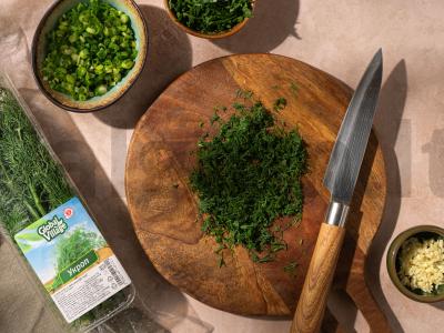 Duona su žolelėmis, česnaku ir sūriu Žingsnis 2