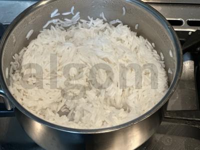 Krevetės sojų padaže su „Basmati“ ryžiais Žingsnis 5