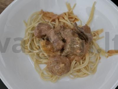 Troškinta jautienos kepenėlė termostato jogurte pagrindine nuotrauka