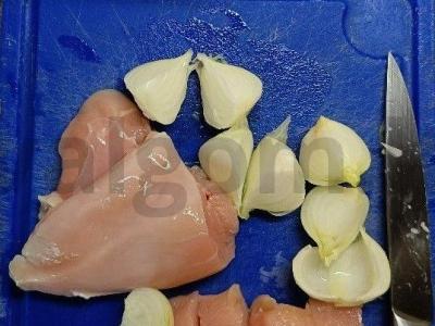 Bulvių-vištienos nagetai Žingsnis 1