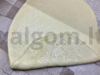 Namų duona su pienu Žingsnis 8