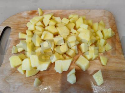 Sūris su vištiena ir dešrelėmis Žingsnis 2