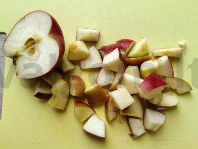 Kepta moliūgų su obuoliu ir morkomis Žingsnis 2