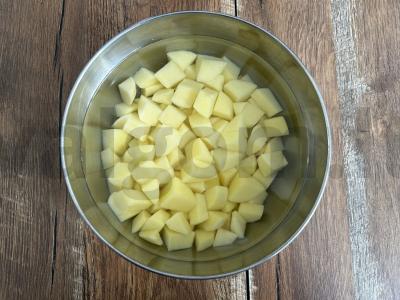 Vištienos sriuba su grikiais pietums Žingsnis 3