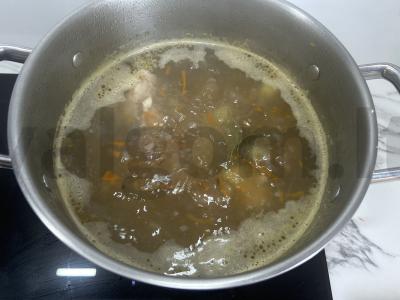 Vištienos sriuba su grikiais pietums Žingsnis 5