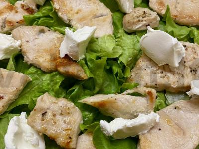 Salotos su kalakutiena ir mangais Žingsnis 5