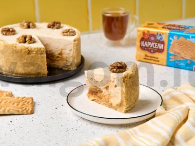 Karališkas sūrio pyragas pagrindine nuotrauka