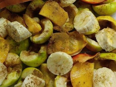 Vaisių-topinamburų troškinys su cinamonu Žingsnis 4