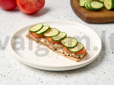 Sumuštinis su tunų užtepu pagrindine nuotrauka