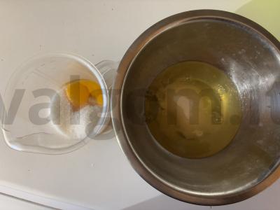 Biskvitinio torto korpusai Žingsnis 3