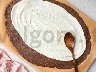 Šokoladinis ritinys be kepimo Žingsnis 5