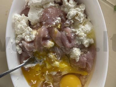 Indėnų filė su varške Žingsnis 4