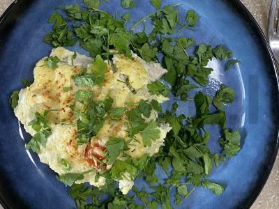 Indėnų filė su varške pagrindine nuotrauka