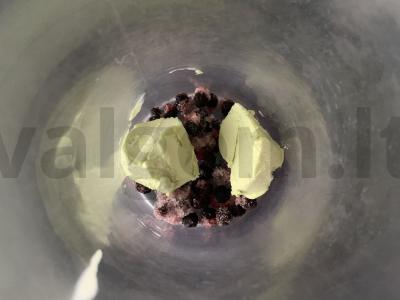 Obuolių-vynuogių nektaro kokteilis su ledais Žingsnis 1