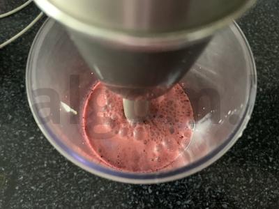 Obuolių-vynuogių nektaro kokteilis su ledais Žingsnis 3