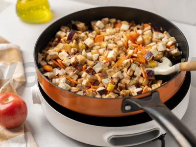 Klasikinė baklažanų ikra Žingsnis 2