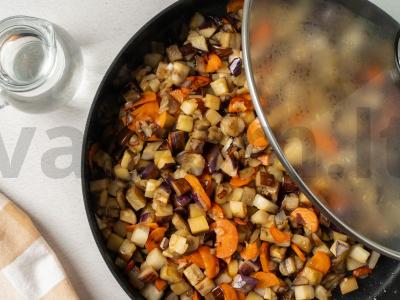 Klasikinė baklažanų ikra Žingsnis 3