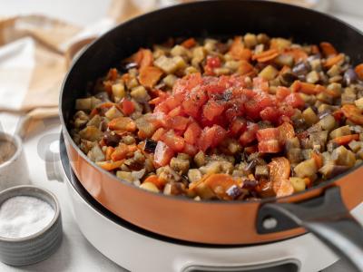 Klasikinė baklažanų ikra Žingsnis 5