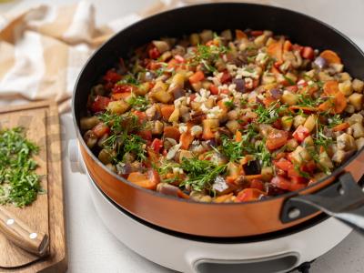 Klasikinė baklažanų ikra Žingsnis 6