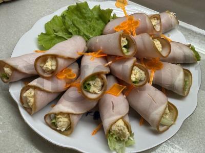 Karpiono ritinėliai su sūriu ir kiaušiniu pagrindine nuotrauka