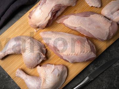 Troškintas vištienos su citrinomis Žingsnis 1