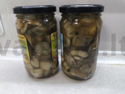 Marinuoti miško grybai pagrindine nuotrauka