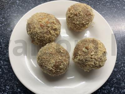 Saldainiai iš sausainių, kukurūzų lazdelės ir grietinės pagrindine nuotrauka