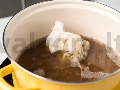 Lęšių ir cukinijų sriuba Žingsnis 2