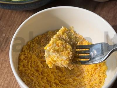 Salotas su vištiena ir kepta feta Žingsnis 3