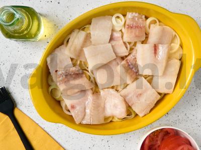 Žuvies ir bulvių apkepas Žingsnis 2