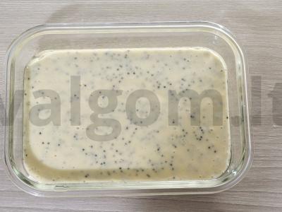 Makų apkepas iš skyrų be miltų Žingsnis 5